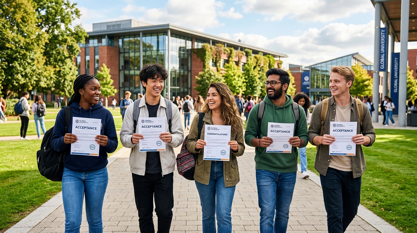 Lucky Solutions Happy Overseas Students